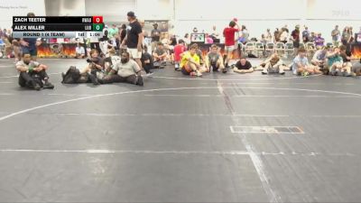 285 lbs Round 1 (4 Team) - Alex Miller, Level Up Black vs Zach Teeter, RWA Blue