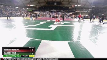 67 lbs Champ. Round 1 - Maddox Wing, Steelclaw Wrestling Club vs Hudson Milligan, Wrestling Club Tacoma Slam