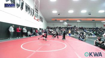 64-70 lbs Rr Rnd 1 - William Henson, Fort Gibson Youth Wrestling vs Hollis Federico, Muskogee Rougher Youth Wrestling