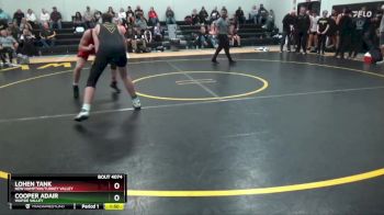 25 lbs Round 3 - Cooper Adair, Wapsie Valley vs Lohen Tank, New Hampton/Turkey Valley