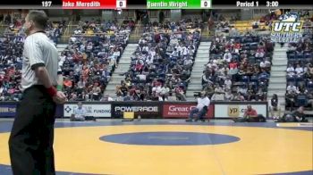 197 lbs 1st-place-match Jake Meredith Arizona State vs. Quentin Wright Penn State