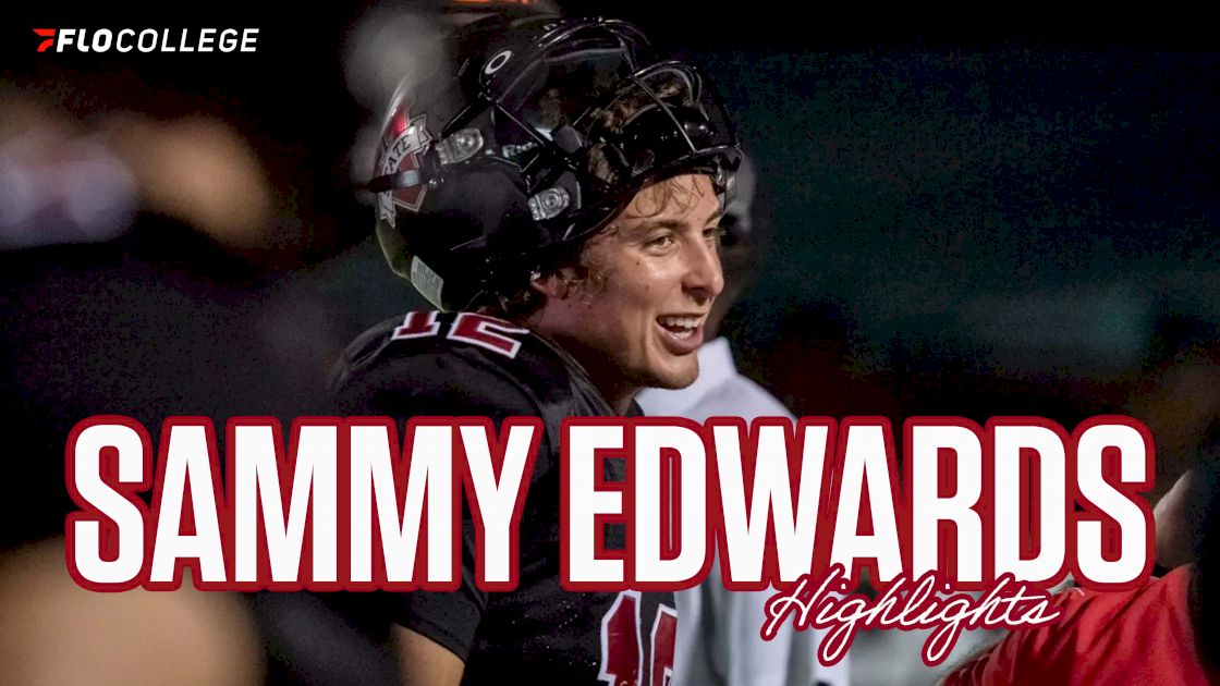 Valdosta State Football Sammy Edwards '24 Season Highlights