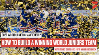 How To Build A World Junior Championship Winning Team With USA's David Carle And John Vanbiesbrouck