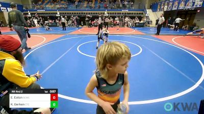 49 lbs Rr Rnd 2 - Emerson Eaton, Dark Cloud Wrestling Club vs Kaedyn Gerken, Chandler Takedown Club