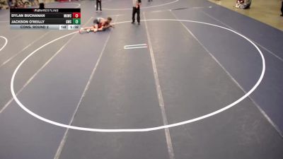 16U - 165 lbs Cons. Round 2 - Dylan Buchanan, Maple Grove Wrestling Club vs Jackson O'Reilly, Goodhue Wrestling Club