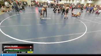 160 lbs Champ. Round 3 - Lincoln Folkers, IA vs Juan Pablo Garcia, TX