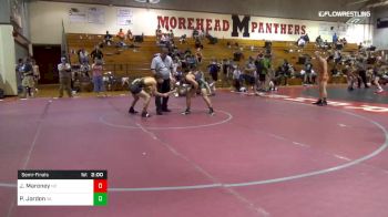 132 lbs Semifinal - Jaxon Maroney, Nc vs Patrick Jordon, Va