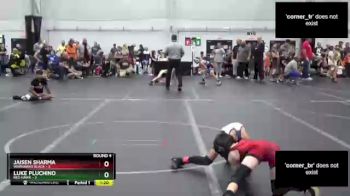 56 lbs Round 4 (6 Team) - Jaisen Sharma, Warhawks Black vs Luke Pluchino, Red Hawk