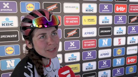 Alison Jackson Caught Up In A Crash At Gent-Wevelgem