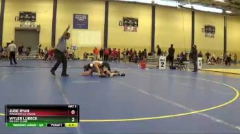 149 lbs Cons. Round 3 - Wyler Lubeck, UW-Eau Claire vs Jude Ryan, Wisconsin-La Crosse