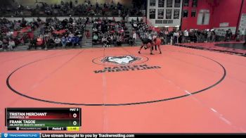 157 lbs Cons. Round 3 - Tristan Merchant, MARSHFIELD, WI vs Frank Tagoe, Arlington Heights (HERSEY)