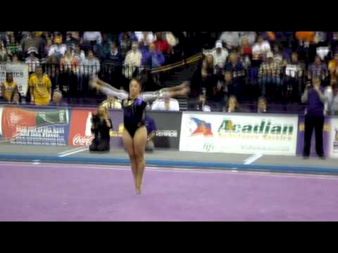 Lsu Gymnast Jessica Savona Floor Routine 1 4 13 V Nc State