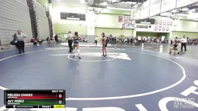 110 lbs Semifinal - Avy Perez, BIRMINGHAM vs Melissa Chavez, Van Nuys