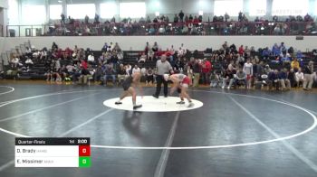 126 lbs Quarterfinal - Daniel Brady, Hamburg vs Ethan Missimer, Annville Cleona