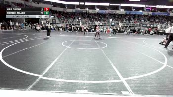 98 lbs Consi Of 8 #2 - Kira Owens, Lee Summit North Broncos vs Britton Miller, PSF Wr Ac