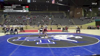 114 lbs Cons. Round 2 - Lizzie Ward, South Warren vs Keyonna Perry, Mccreary Central