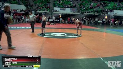 7A 106 lbs Cons. Round 2 - Elias Steely, Huntsville vs Caden Hood, Florence