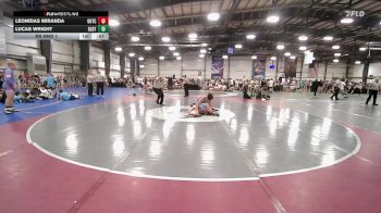 135 lbs Rr Rnd 1 - Leonidas Miranda, Team Gotcha vs Lucas Wright, Dueling Bandits