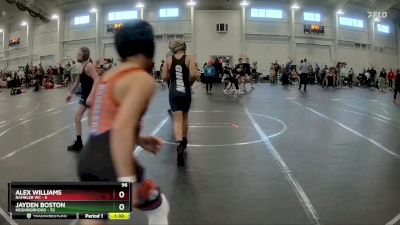 96 lbs Round 1 (10 Team) - Alex Williams, Rambler WC vs Jayden Boston, Neighborhood