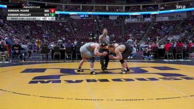 215 lbs Quarterfinal - Kendahl Hoare, DuBois vs Connor Smalley, Notre Dame - GP