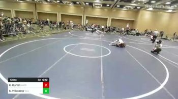 106 lbs Consolation - Kolter Burton, American Falls WC vs Kai Villasenor, Silverback WC