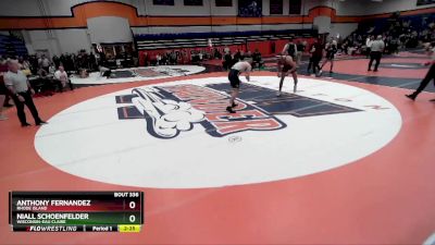 184 lbs Quarterfinal - Anthony Fernandez, Rhode Island vs NIall Schoenfelder, Wisconsin-Eau Claire