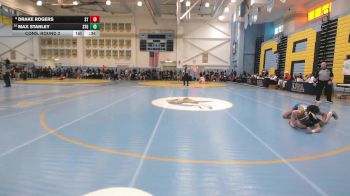 120 lbs Cons. Round 2 - Max Stanley, St Georges Tech HS vs Drake Rogers, Sussex Tech H S