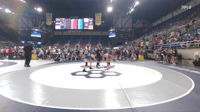 110 lbs Champ. Rd Of 128 - Angeletta Romano, PA vs Addison Hunt, TX