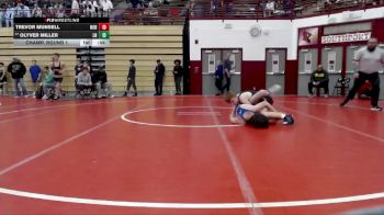 106 lbs Champ. Round 1 - Olyver Miller, Lawrence North vs Trevor Munsell, Northwood