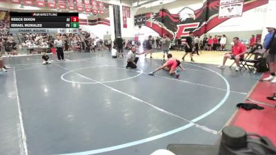 126 lbs Champ. Round 1 - Israel Morales, Pounders WC vs Reece Dixon, Arbor View