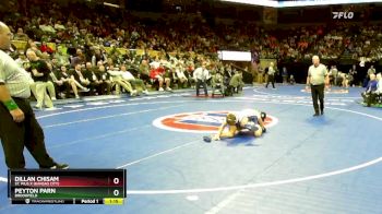 132 Class 1 lbs 1st Place Match - Peyton Parn, Brookfield vs Dillan Chisam, St. Pius X (Kansas City)