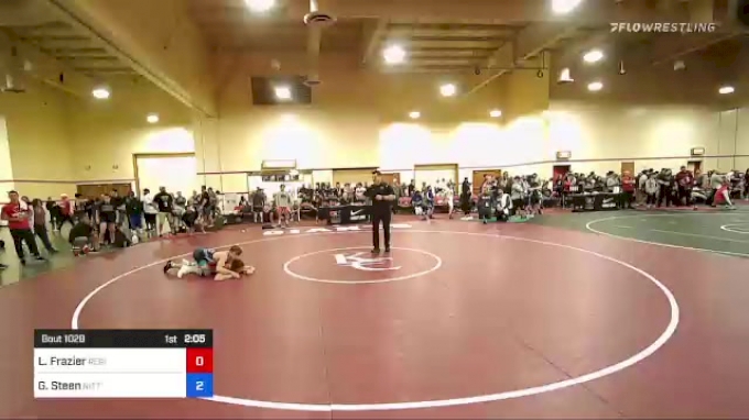 57 kg Round Of 64 - Logan Frazier, Region Wrestling Academy vs Gary ...