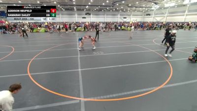 100 lbs Round 2 - Addison Neufeld, Unattached vs Samarah Dailey, Unattached