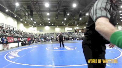 220 lbs Consi Of 8 #2 - Sage Adie, Silver State Wrestling Academy vs CHRISTOPHER HERNANDEZ, Tulare Titans Wrestling Club