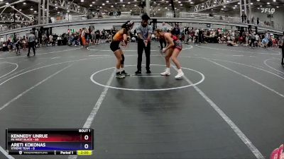 114 lbs Finals (2 Team) - Kennedy Unrue, PA West Black vs Areti Kokonas, Xtreme Team