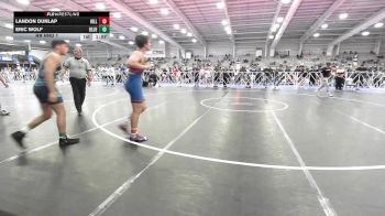 170 lbs Rr Rnd 1 - Landon Dunlap, Hillbilly Hammers vs Eric Wolf, Blue Wave