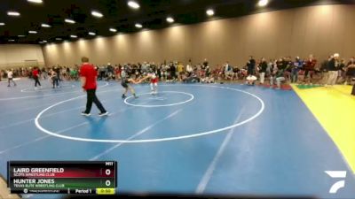 87 lbs Cons. Round 2 - Hunter Jones, Texas Elite Wrestling Club vs Laird Greenfield, Scots Wrestling Club