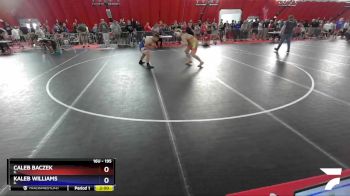 195 lbs Cons. Round 2 - Caleb Baczek, IL vs Kaleb Williams, IL