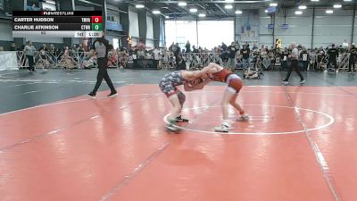 92 lbs Round 1 (9am Friday) - Charlie Atkinson, CTWHALE vs Carter Hudson, Team VA/USA