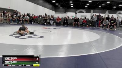 65 lbs Round 1 (6 Team) - Tom Toledo, Olympia vs Wiley Derby, Team Batty