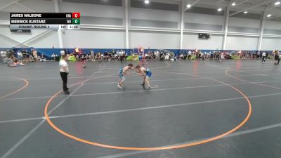 132 lbs Champ. Round 1 - Merrick Kustarz, Wrestling University vs James Nalbone, Unattached