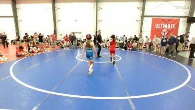 39 kg Rr Rnd 3 - Naomi Musser, Buckeye Girls National Team vs Amber Stoneman, Virginia Blue