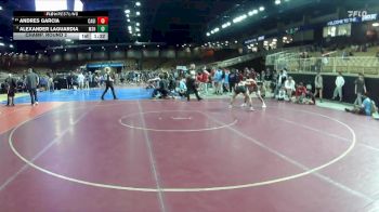 113 lbs Champ. Round 2 - Alexander LaGuardia, Miami Southridge Hs vs Andres Garcia, Cardinal Gibbons