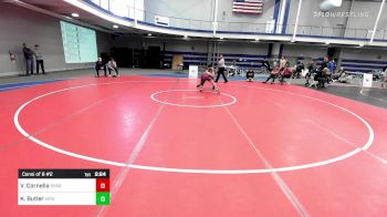 141 lbs Consi Of 8 #2 - Vince Cornella, Spartan WC vs Kyren Butler, Virginia-Unattached