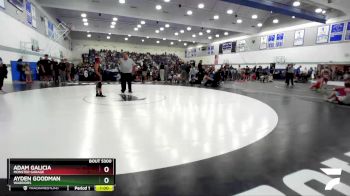 98 lbs Semifinal - Adam Galicia, Monster Garage vs Ayden Goodman, Warriors