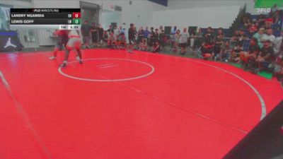 215 lbs Semifinal - Lewis Goff, Lancers WC vs Landry Ngambia, Dark Horse