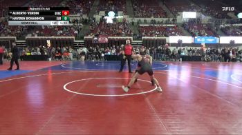 109 lbs Semifinal - Alberto Verdin, Hettinger vs Hayden Bohannon, Windy City Wrestlers