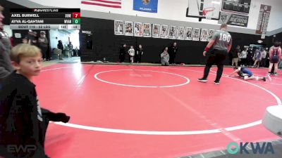 96-100 lbs Rr Rnd 4 - Royce Baugh, Team Tulsa Wrestling Club vs Easton Rowan, Wyandotte Youth Wrestling