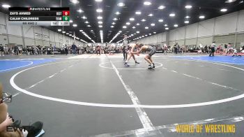 110 lbs Rr Rnd 2 - Zayd Ahmed, Best Trained 12U vs Calan Childress, Team Dash 12U