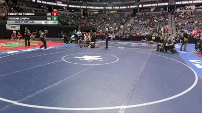144-5A Quarterfinal - Tristan Gauvin, Fossil Ridge vs Christian Carroll, Loveland